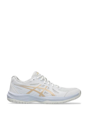 Upcourt 6  zaalsportschoenen wit/champagne/lichtblauw