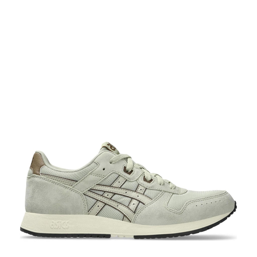 Lichtgrijs en grijze unisex ASICS Lyte Classic sneakers goren van mesh-suède/voering: mesh/voetbed: eva met veters