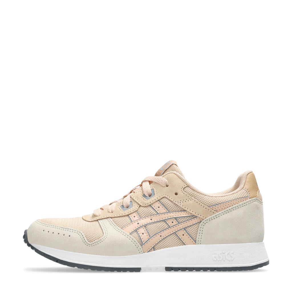 Beige dames ASICS Lite Classic sneakers van suède/voering: mesh/voetbed: eva met veters
