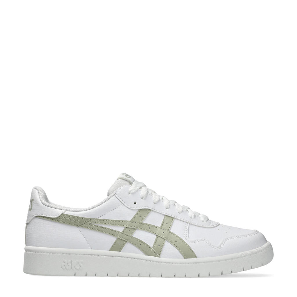 Wit en groene heren ASICS Japan S sneakers van imitatieleer/voering: mesh/voetbed: eva met veters