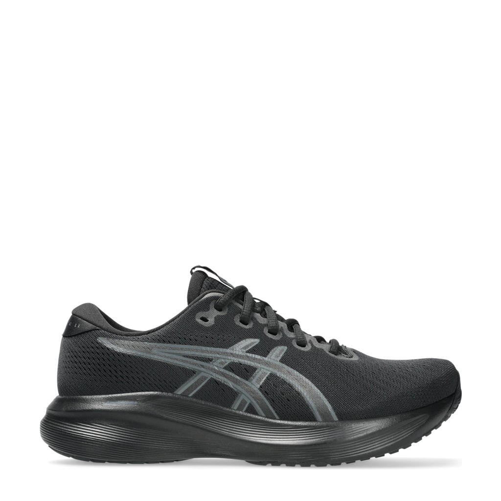 Zwart en grijze dames ASICS GEL-EXCITE hardloopschoenen van mesh/voering: mesh/voetbed: eva met veters