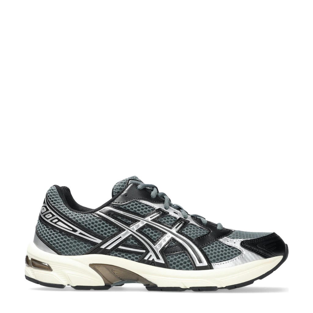 Grijs, zwart en witte dames ASICS Gel-1130 sneakers van mesh-pu/voering: mesh/voetbed: eva met veters