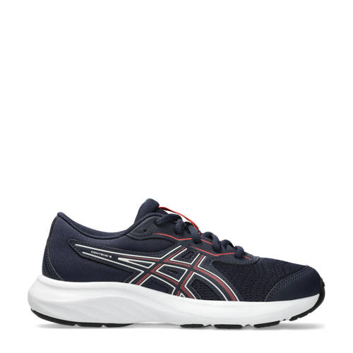 ASICS Contend 9 GS hardloopschoenen zwart/rood afbeelding