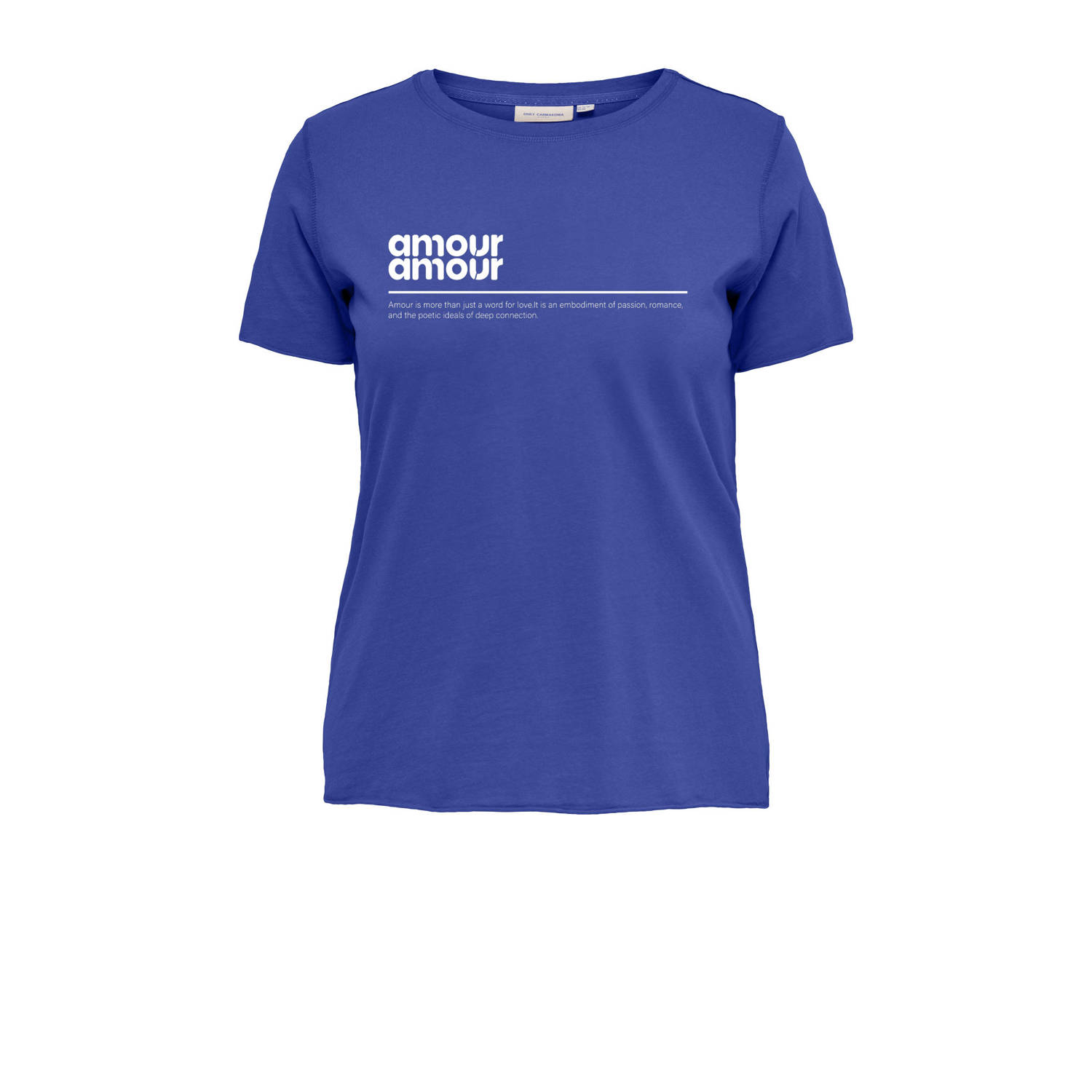 ONLY CARMAKOMA T-shirt blauw