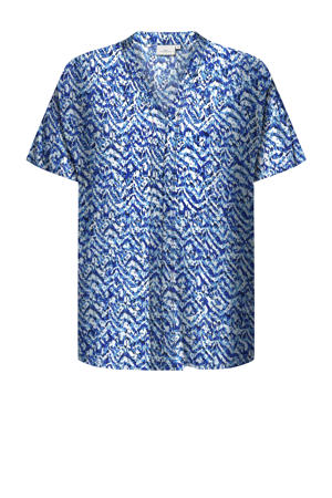 blousetop blauw