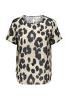 Beige/zwart