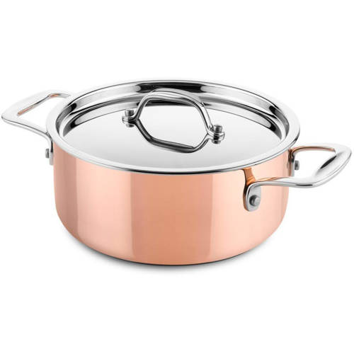 DUCQ Kookpan Koper - ø 20 cm / 2 Liter afbeelding