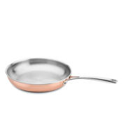 thumbnail: DUCQ  Koekenpan Koper met deksel ø 26 cm - zonder anti-aanbaklaag