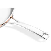 thumbnail: DUCQ  Koekenpan Koper met deksel ø 26 cm - zonder anti-aanbaklaag