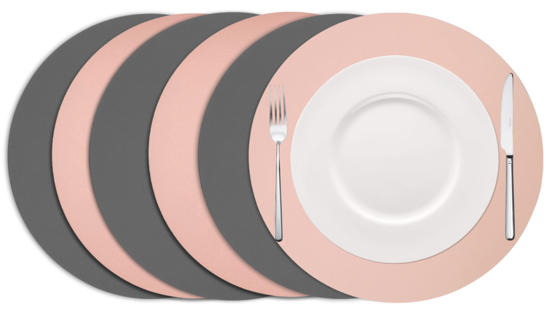 leren placemats