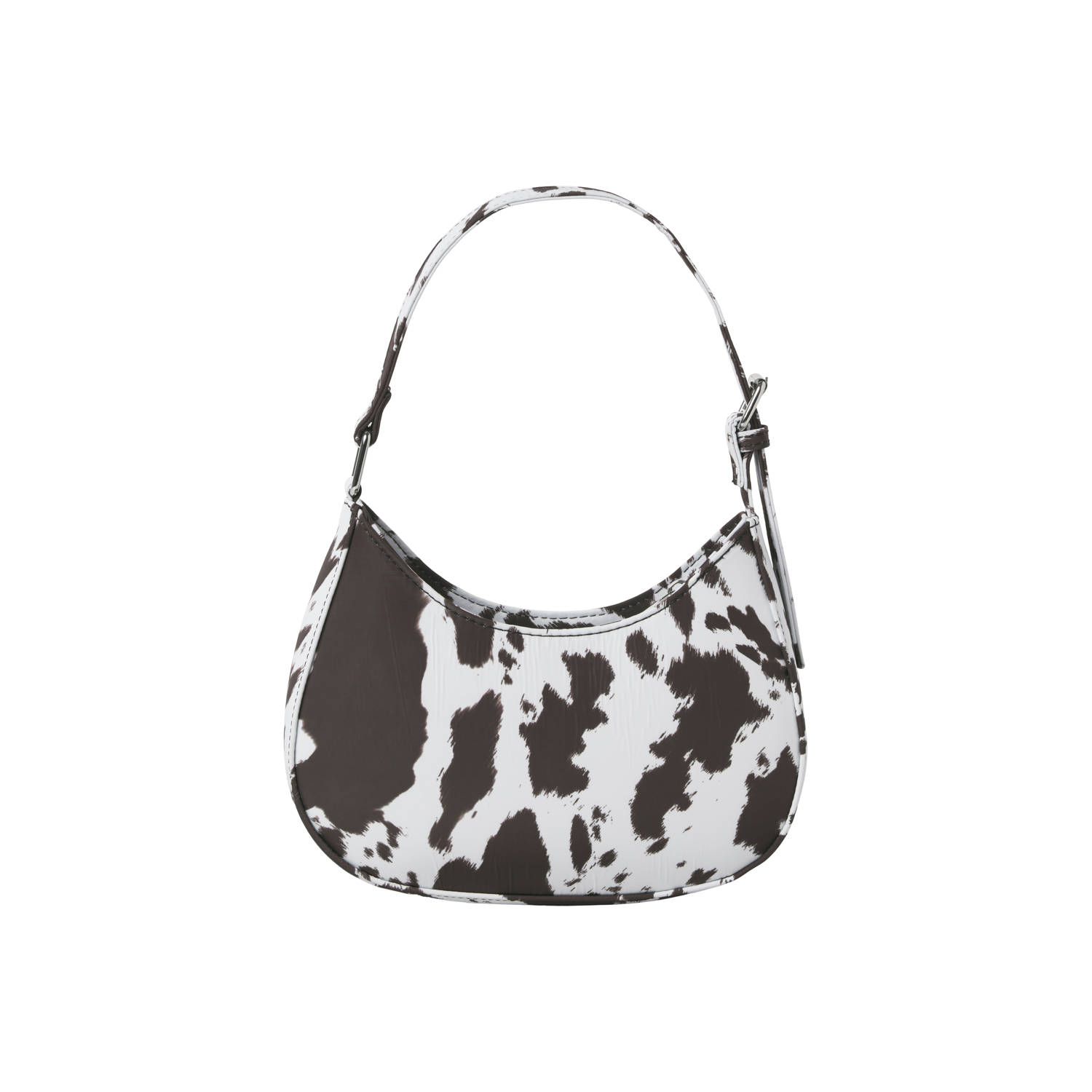 JJXX schoudertas met koeienprint JXLEXINGTON bruin