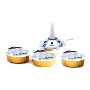 Brandpasta voor Fonduebrander 80 Gram - 3 stuks