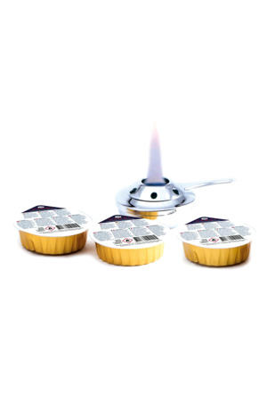 Brandpasta voor Fonduebrander 80 Gram - 3 stuks