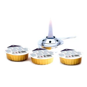 Brandpasta voor Fonduebrander 80 Gram - 3 stuks
