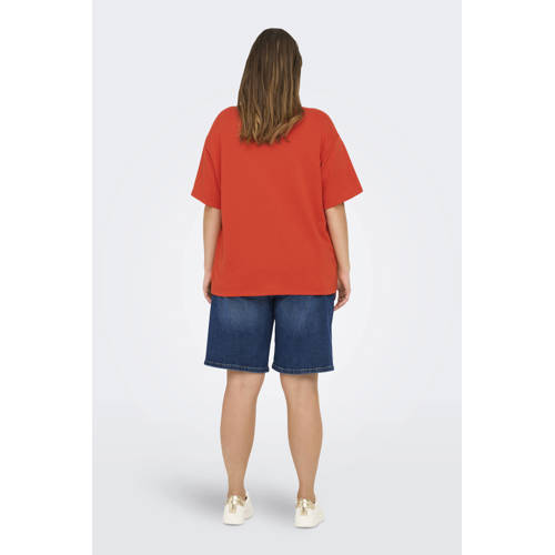 ONLY CARMAKOMA top rood afbeelding