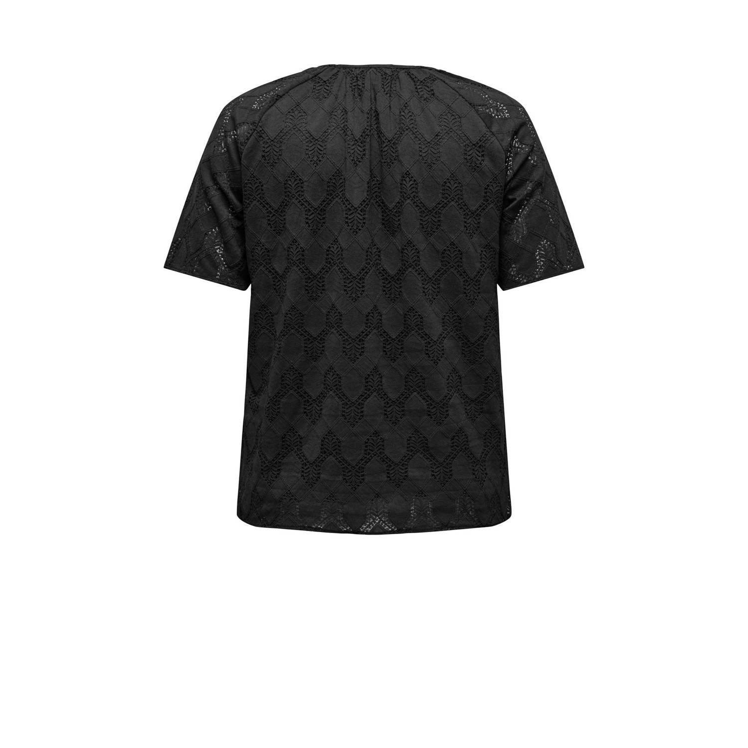 ONLY CARMAKOMA blousetop zwart