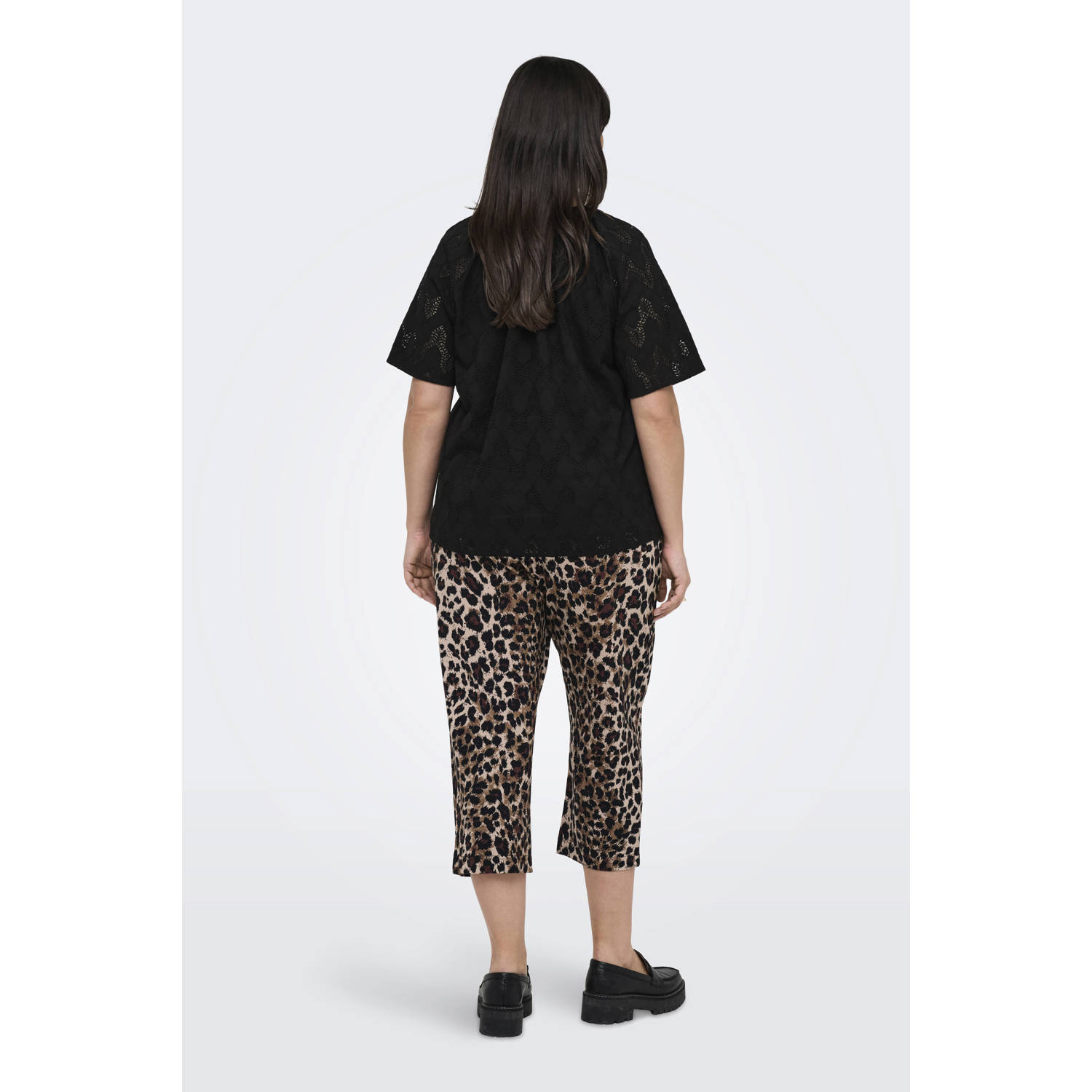 ONLY CARMAKOMA blousetop zwart