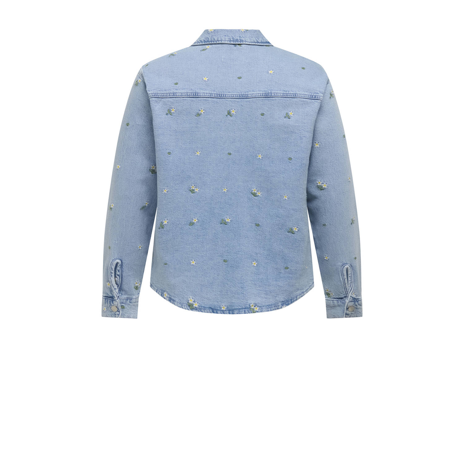 ONLY CARMAKOMA denim blouse light blue denim