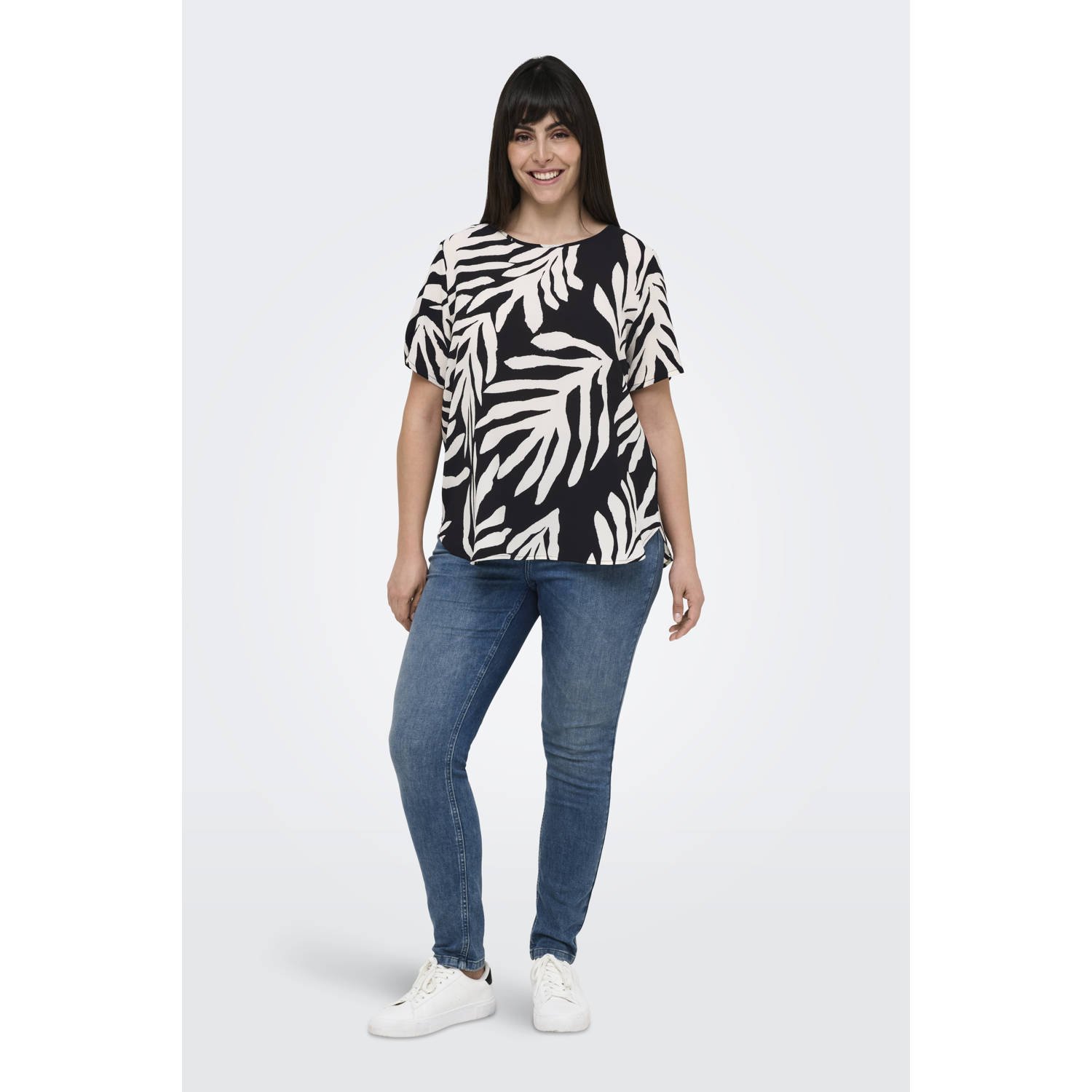 ONLY CARMAKOMA top zwart