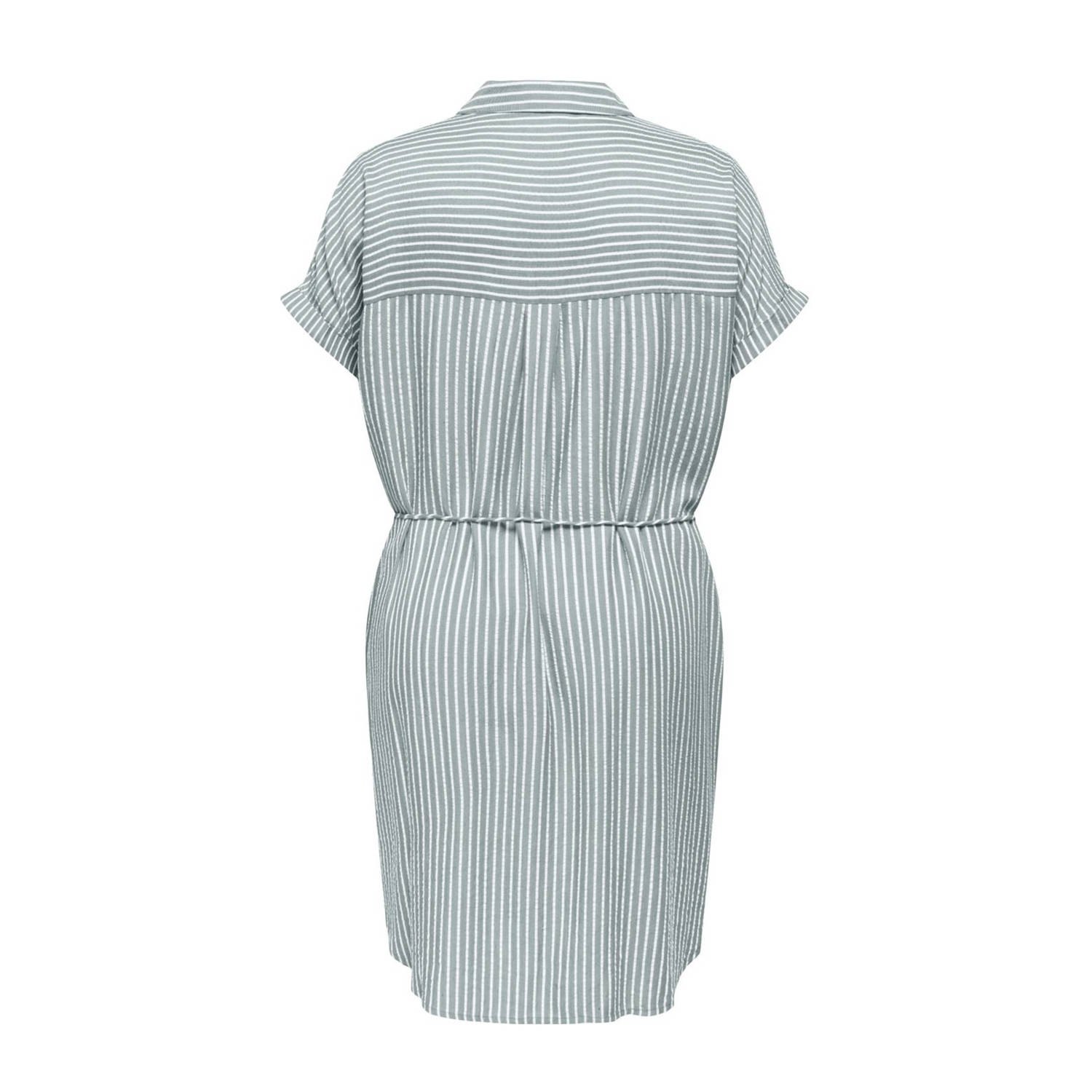 ONLY CARMAKOMA zomerjurk mintgroen