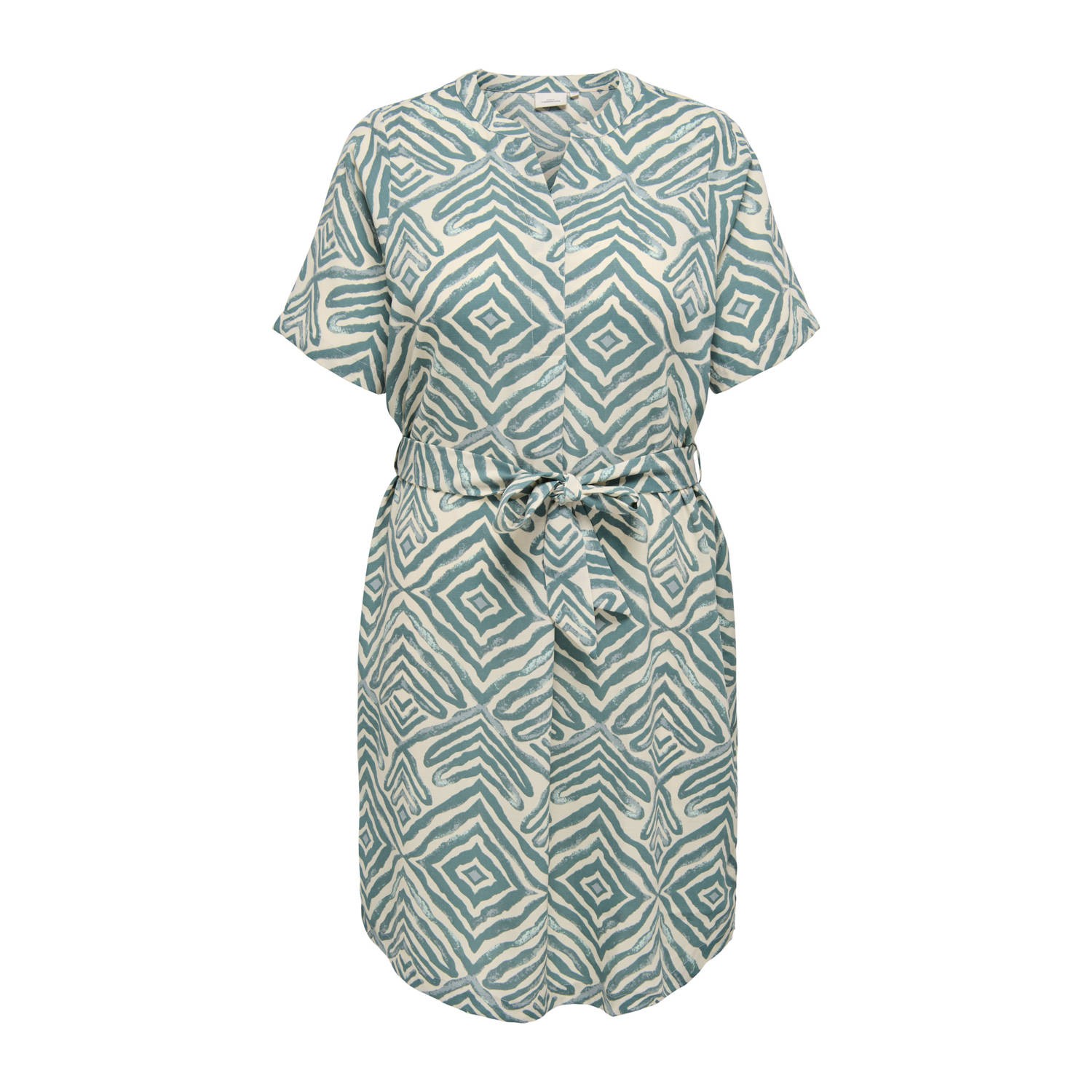 ONLY CARMAKOMA Zomerjurk CARSHILLA 2 4 KNEE DRESS VIS AOP BS