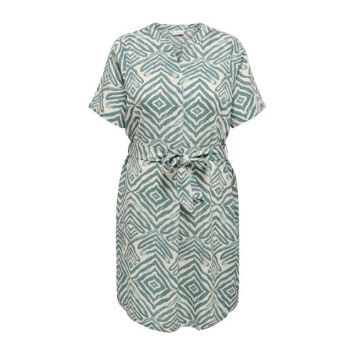 ONLY CARMAKOMA zomerjurk groen afbeelding