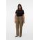 VERO MODA CURVE high waist wide leg jeans bruin