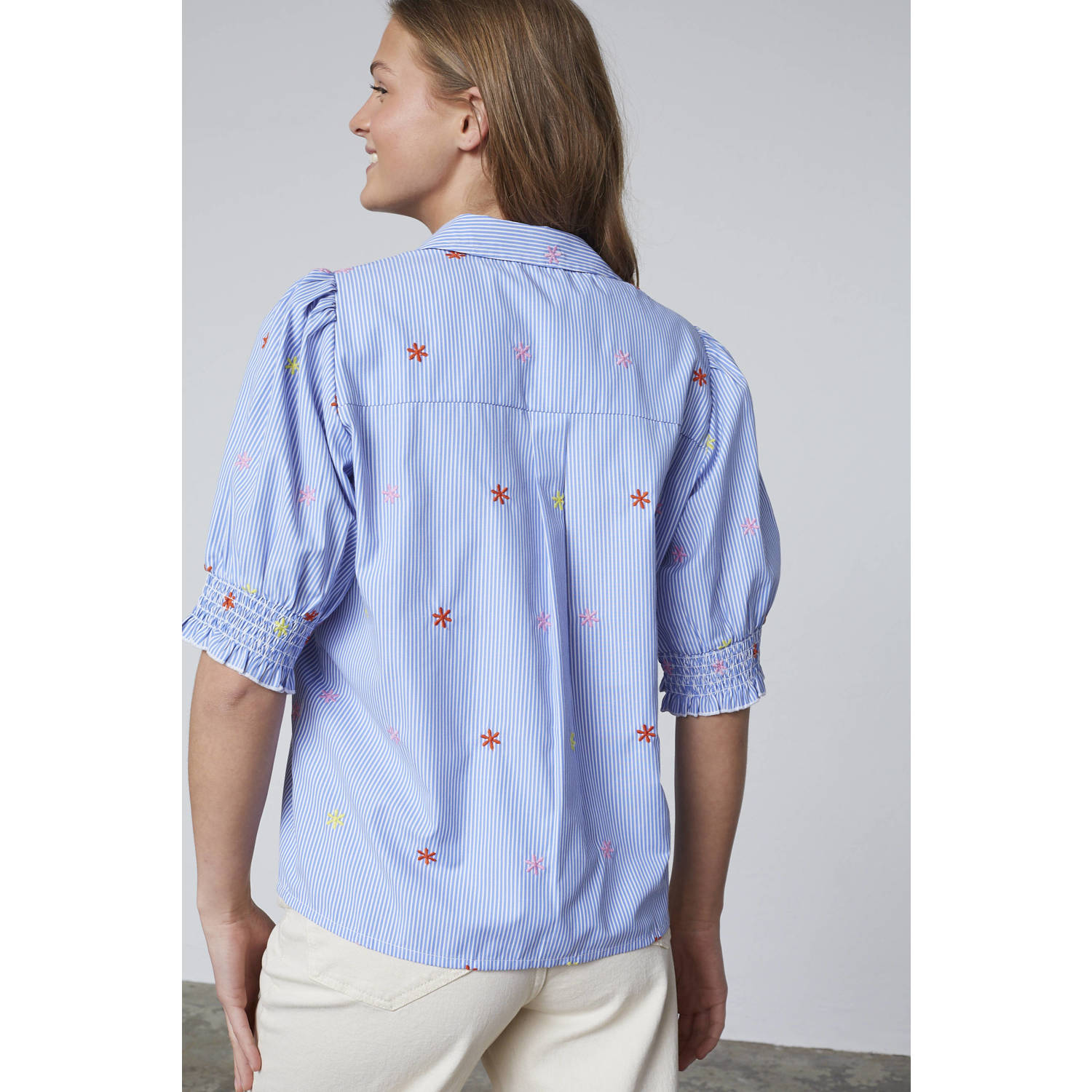SisterS Point blouse lichtblauw