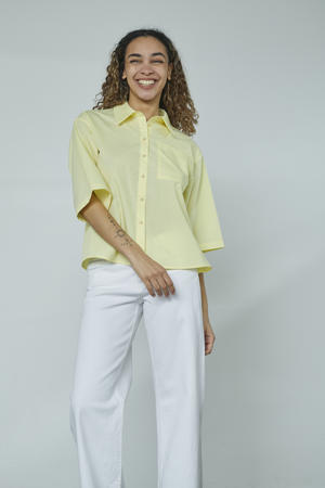 blouse lichtgeel