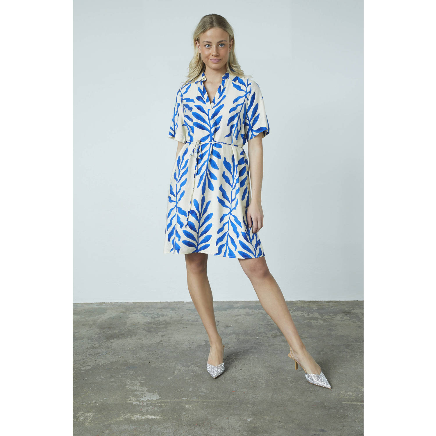 SisterS Point korte jurk blauw