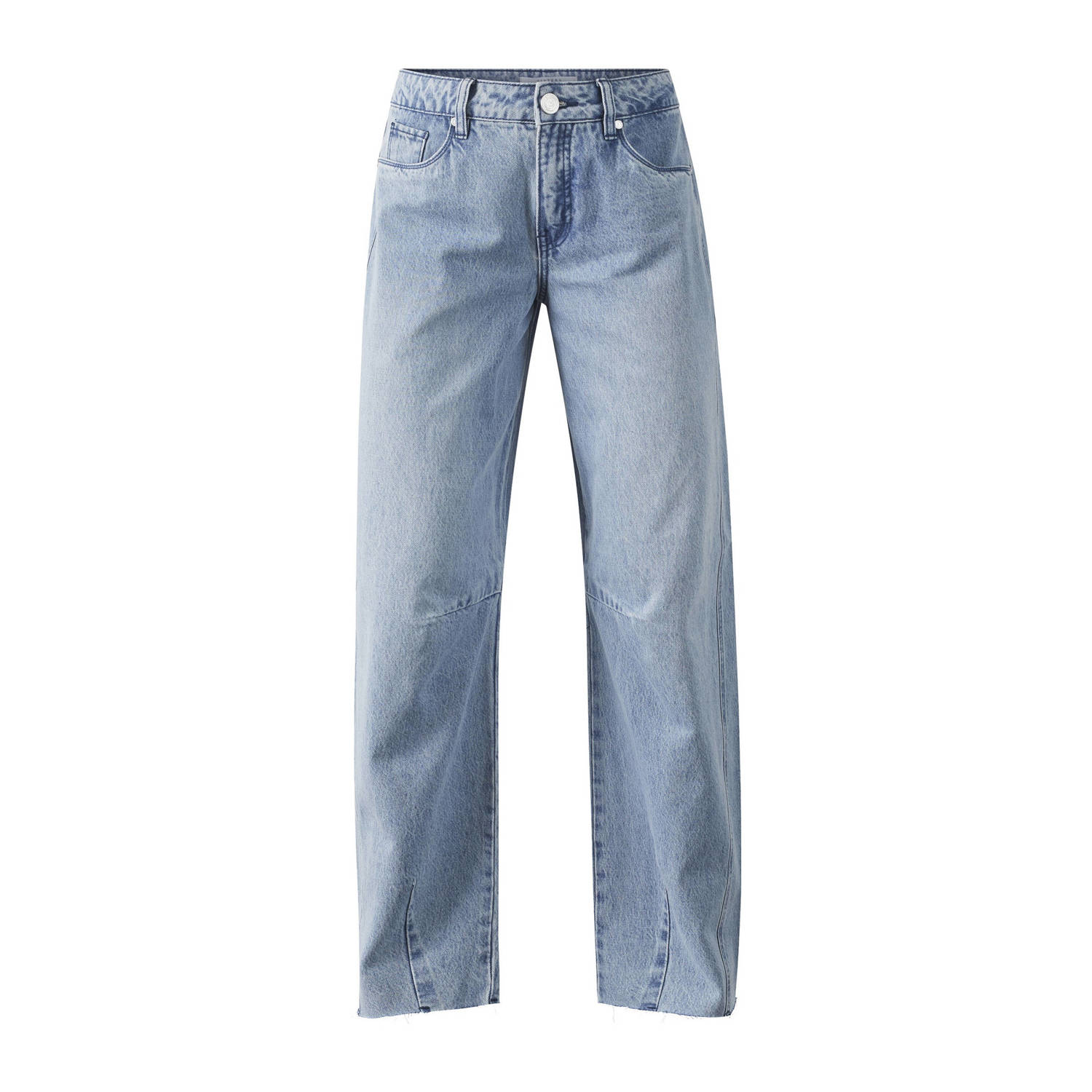 SisterS Point wide leg jeans light blue denim