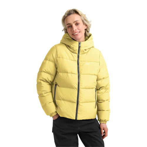 Jack Wolfskin gewatteerde jas Frozen Palace geel afbeelding