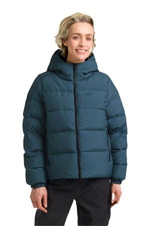 gewateerde jas Frozen Palace grijsblauw