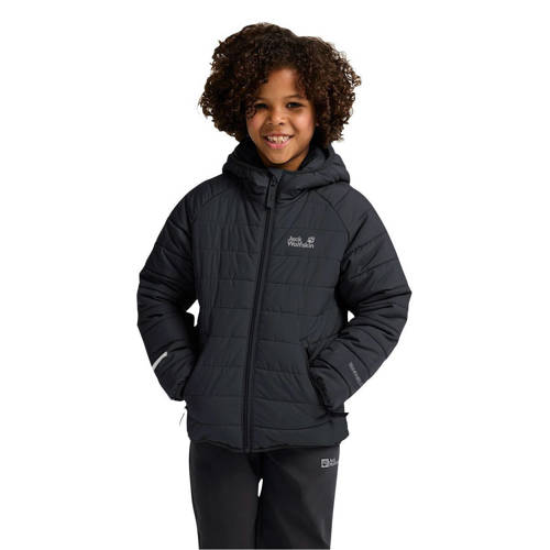 Jack Wolfskin gewatteerde jas Zenon zwart afbeelding