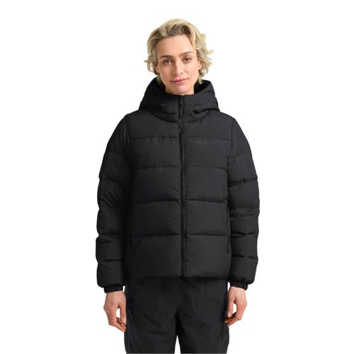 Jack Wolfskin gewatteerde jas Frozen Palace zwart afbeelding