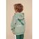 Quapi hoodie met backprint groen