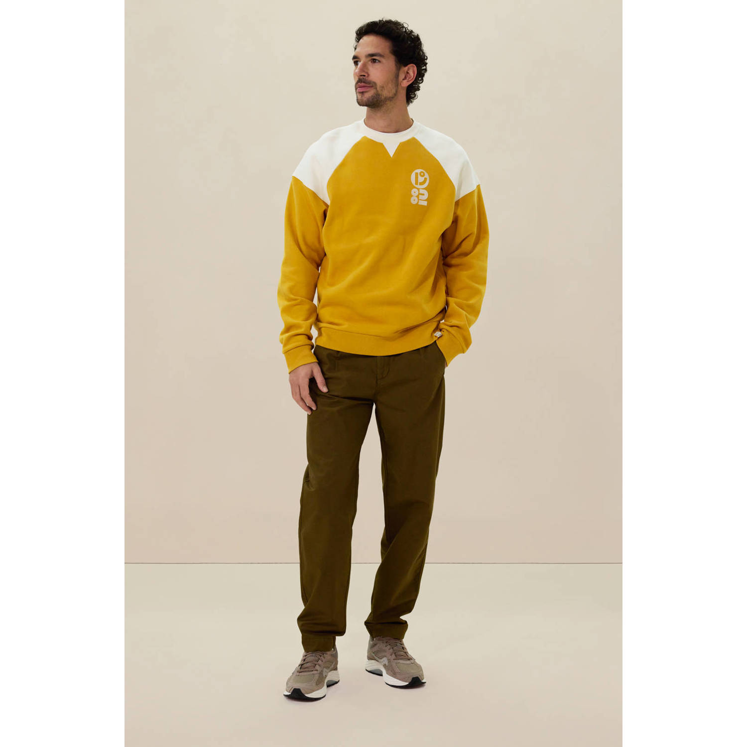 Sissy-Boy regular casual broek donkergroen