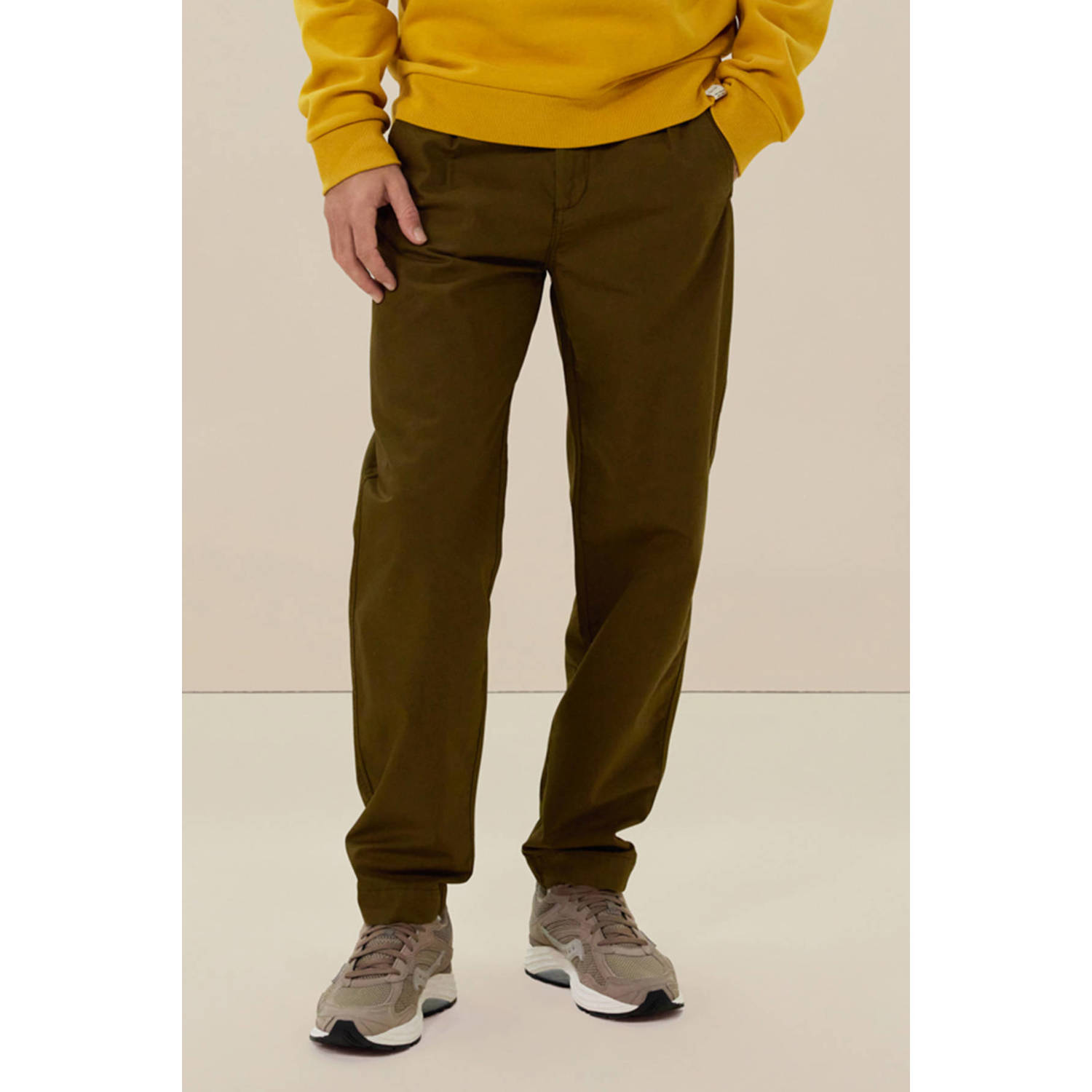 Sissy-Boy regular casual broek donkergroen