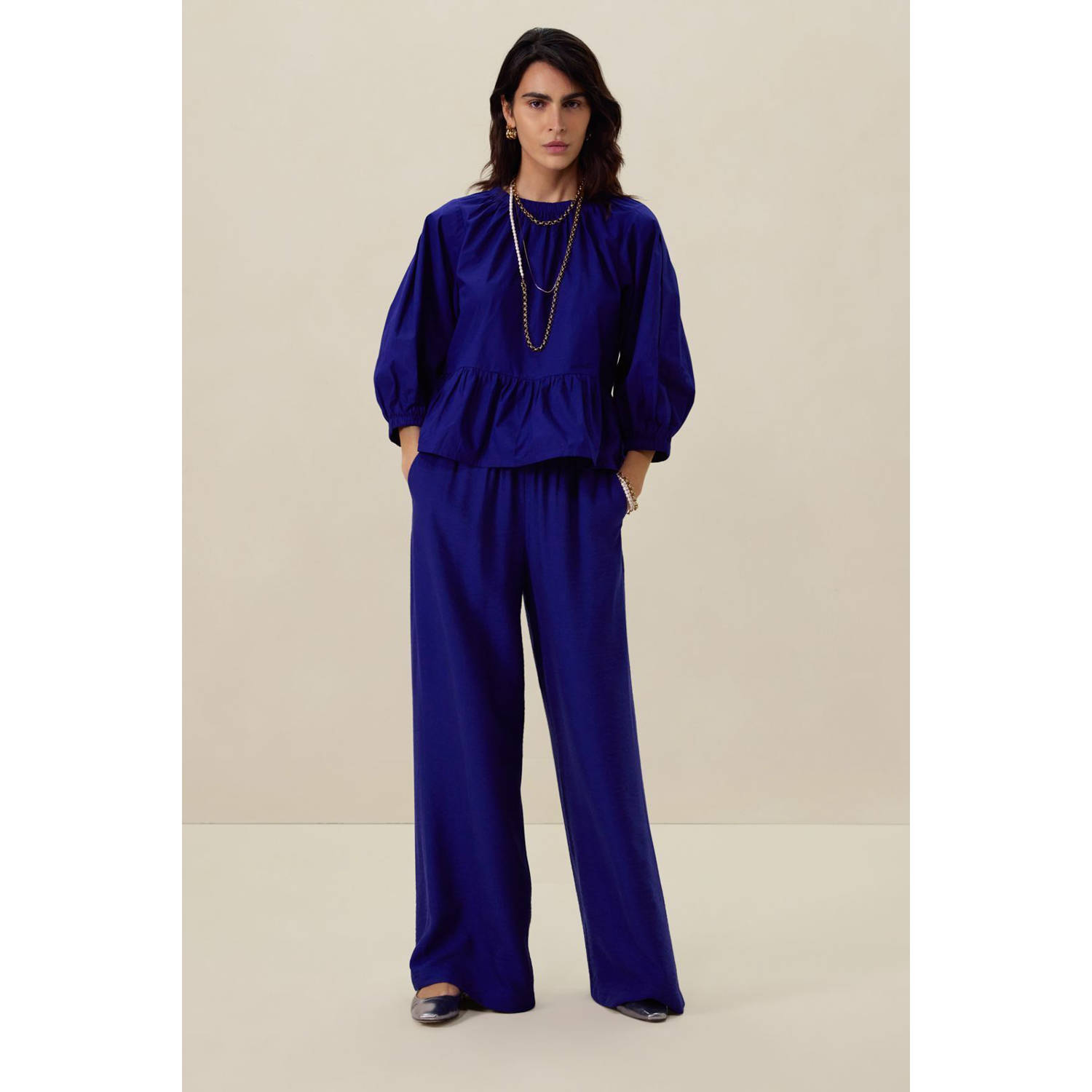 Sissy-Boy blousetop donkerblauw