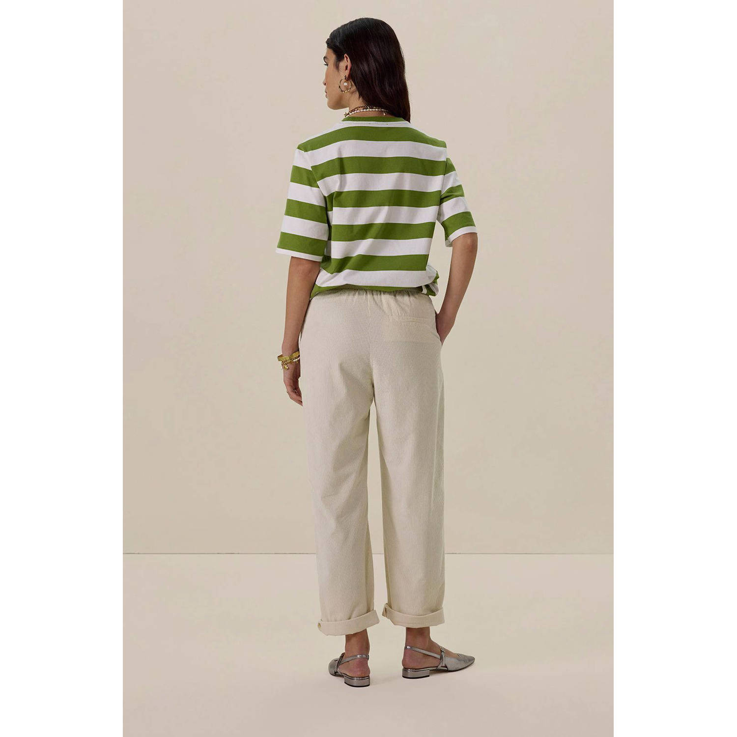 Sissy-Boy corduroy broek ecru