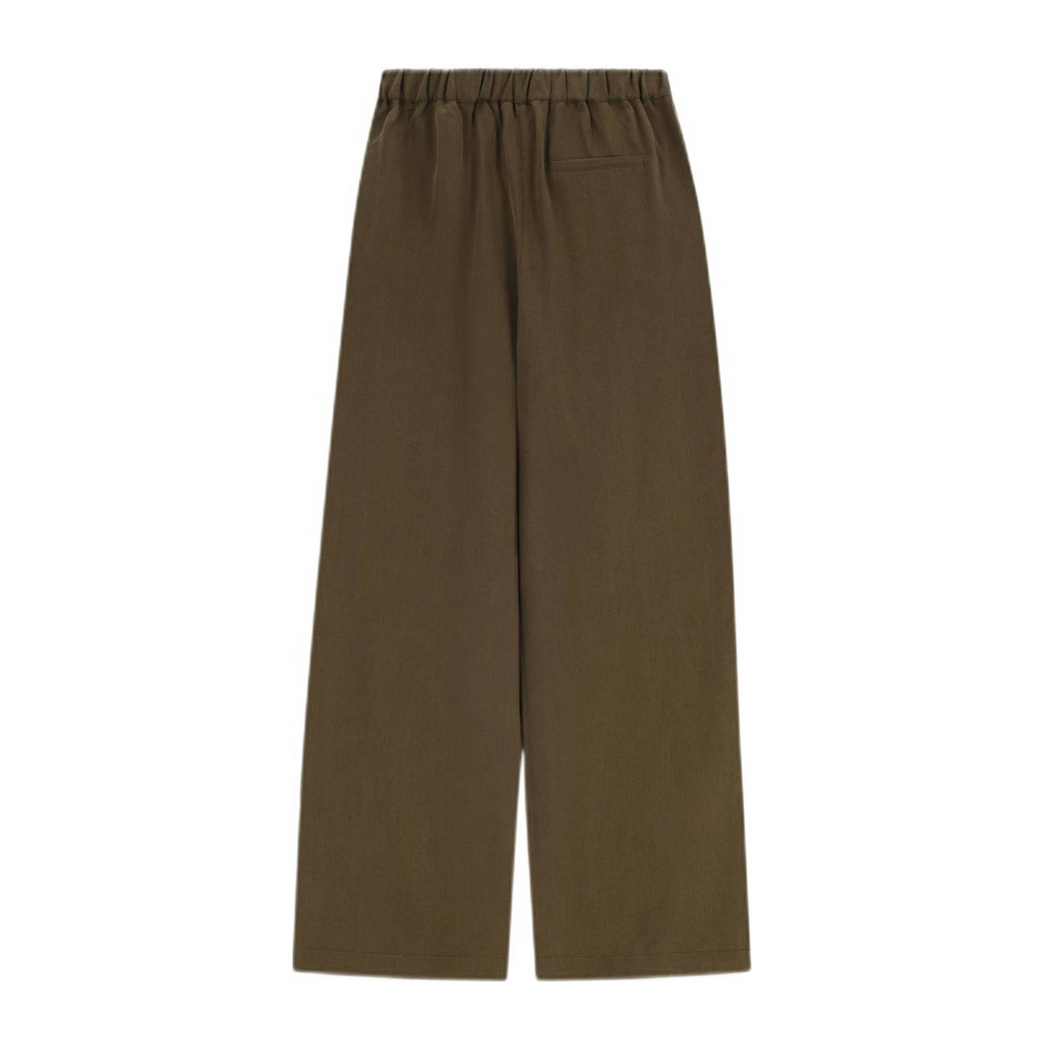Sissy-Boy wide leg high waist broek donkergroen