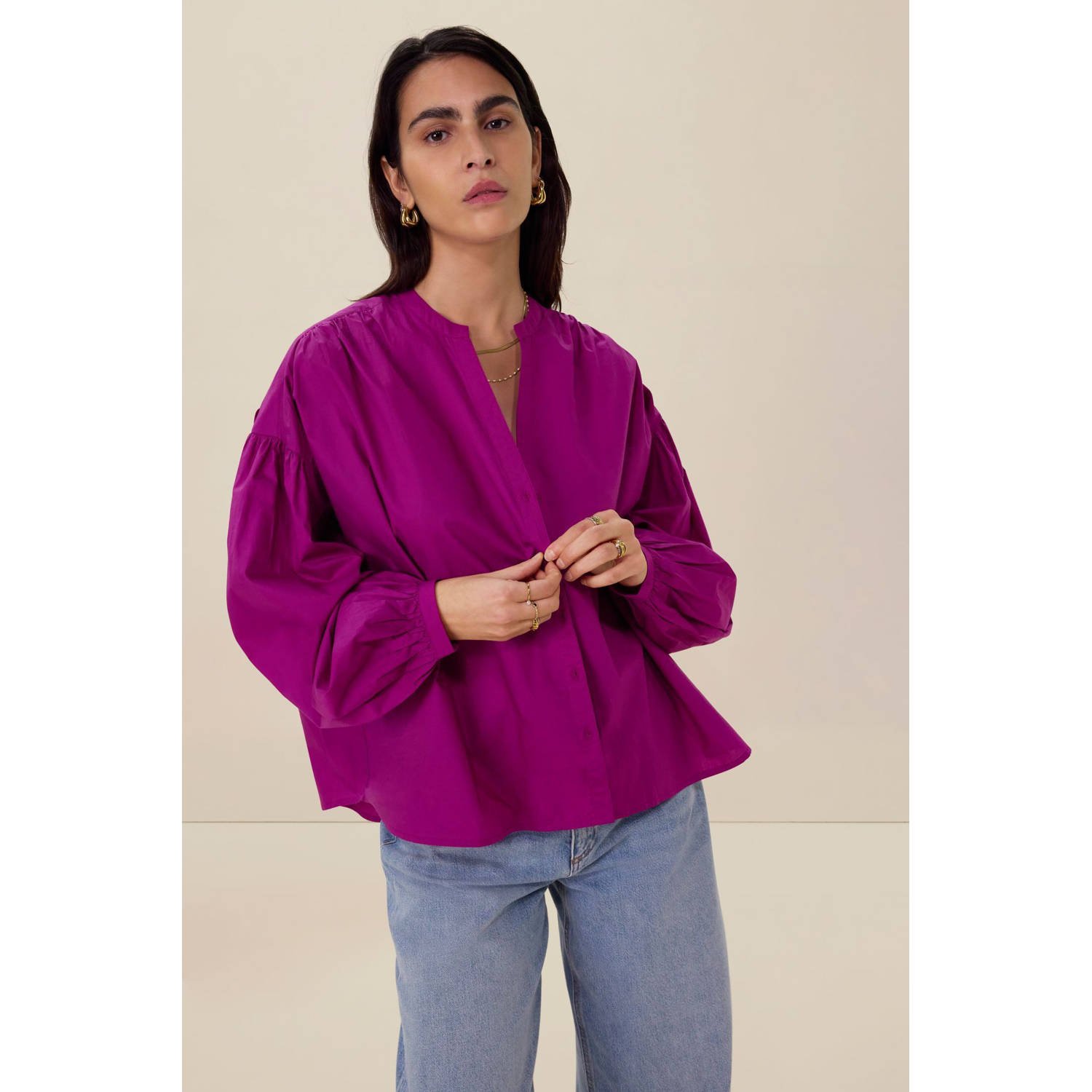 Sissy-Boy blouse fuchsia