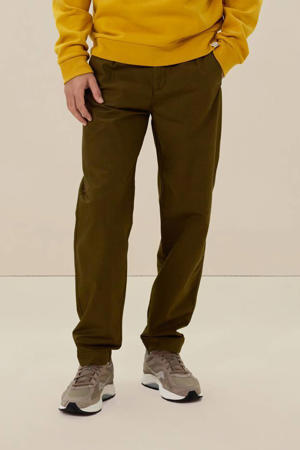regular chino donkergroen