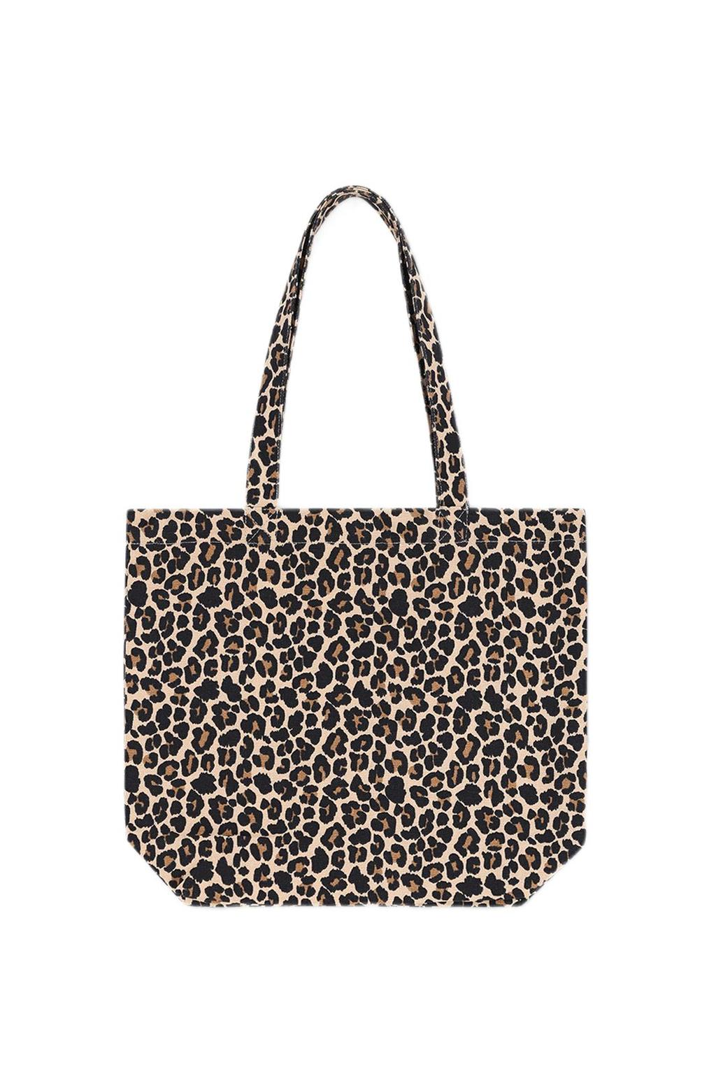 Sissy-Boy Canvas tas met luipaardprint