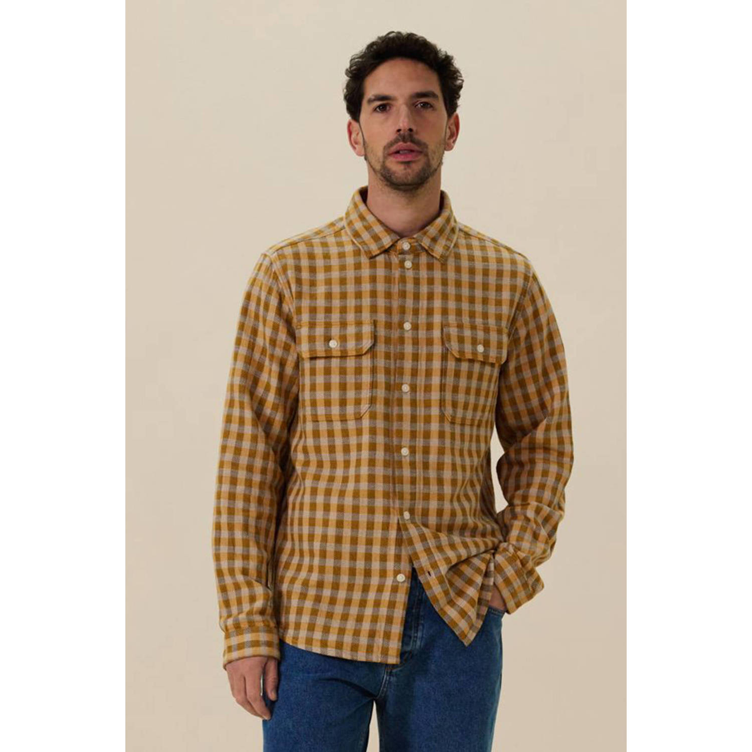 Sissy-Boy casual overhemd geel