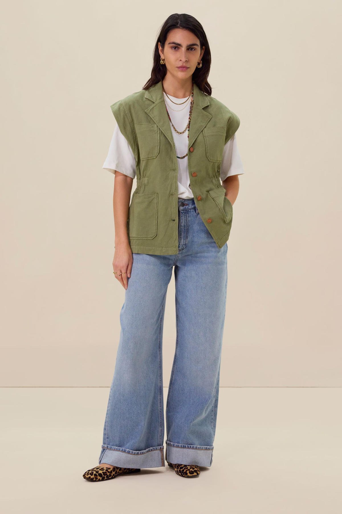 Sissy Boy Dames Regenjas Groen Sissy-Boy Bodywarmer Groen Kopen