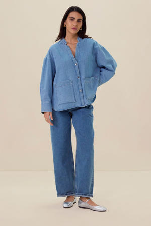 denim spijkerjas medium blue denim