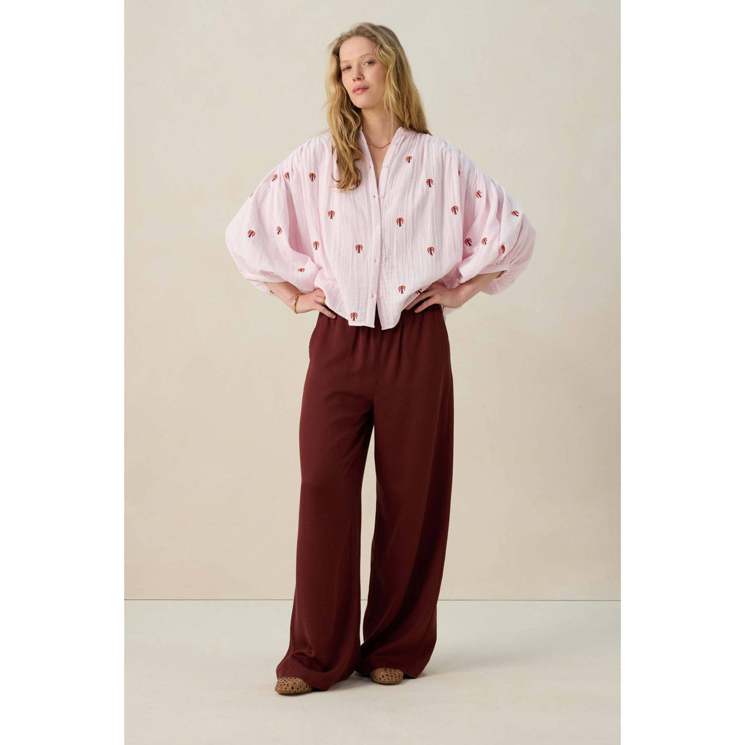 Sissy-Boy blouse lichtroze