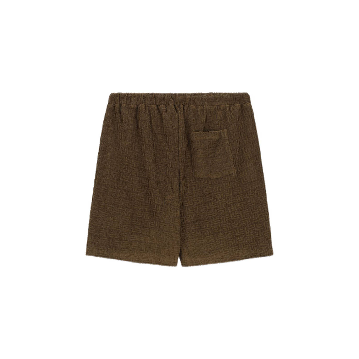 Sissy-Boy badstof regular casual short donkergroen