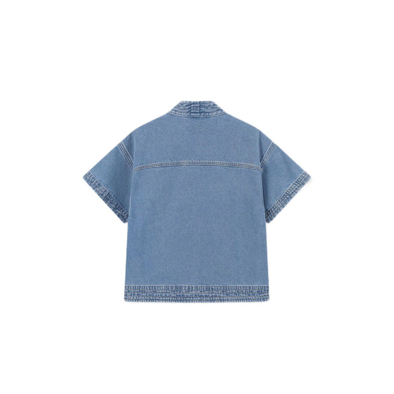 Sissy-Boy denim spijkerjas medium blue denim